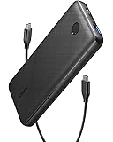 Anker PowerCore Essential 20000 PD (20000mAh 大容量 モバイルバッテリー)【 USB-C入力ポート / Power Delivery対応 / PowerIQ 2.0搭載 / PSE認証済 】 iPhone & / iPad / Android各種対応