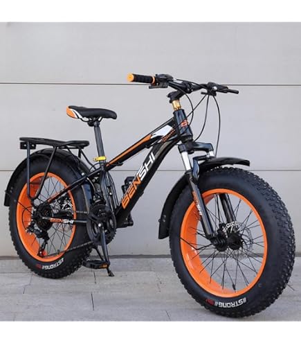 Amazon | Dazzix自転車20/24/26インチ7/21/24/27/30スピード ファット