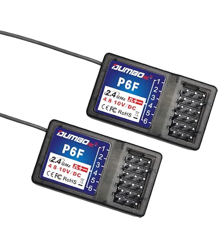 Amazon | OPTION No.1 X6FG 専用 6ch 受信機 (ジャイロ内蔵) X6RX