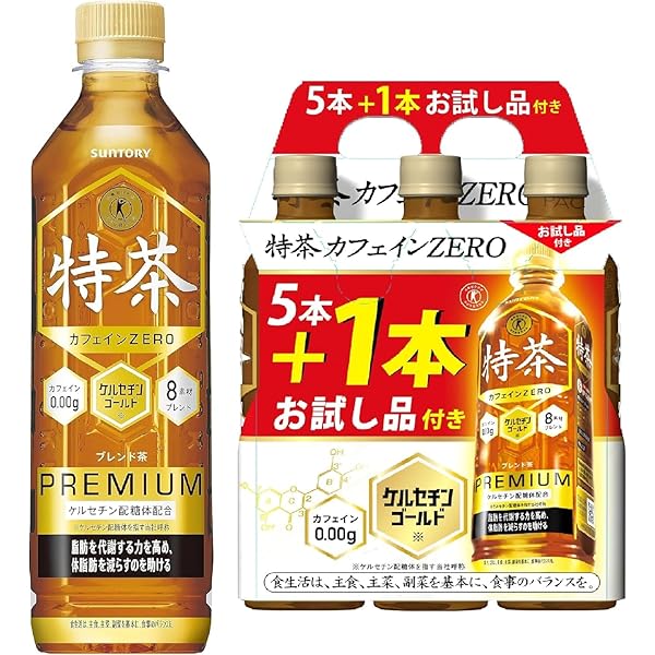Amazon.co.jp: [トクホ]サントリー 伊右衛門 特茶 カフェイン