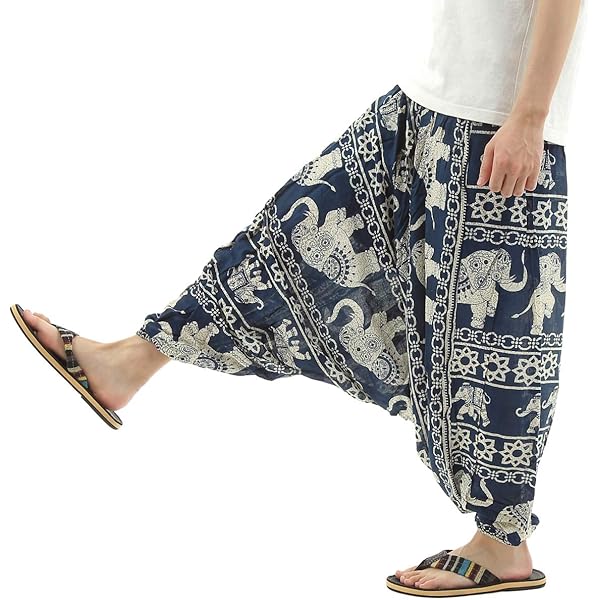 Amazon | [沖縄技研] レーヨン サルエルパンツ アラジンパンツ タイ