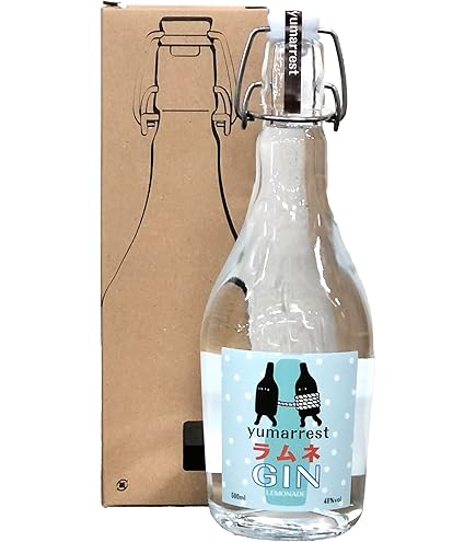 【新品・未開封】ヤマレスト ラムネ GIN 500ml ② Yumarrest ラムネGIN 500ml 48度 Motoki蒸研 株式会社 ヤマレスト