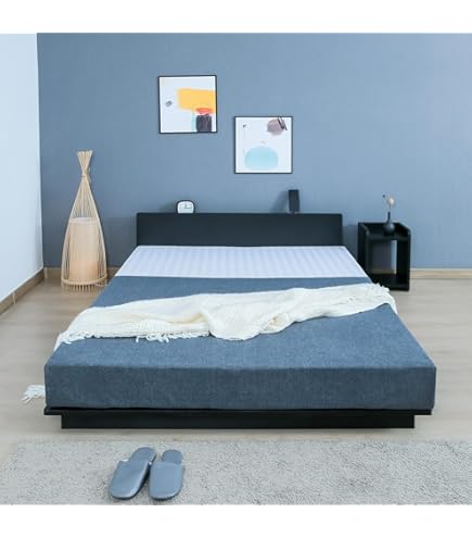 roベッド SSS薄型マットレスセット 北欧風 ローベッド シングルサイズ