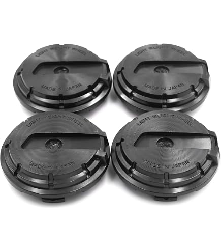 thumbnail interactive-video image 1 of RhinoTuning 4x 65mm White Wheel Center Caps – For TE37, RE30, CE28n, 17&18 Inch Rims, 2.56in OD 1 of 6