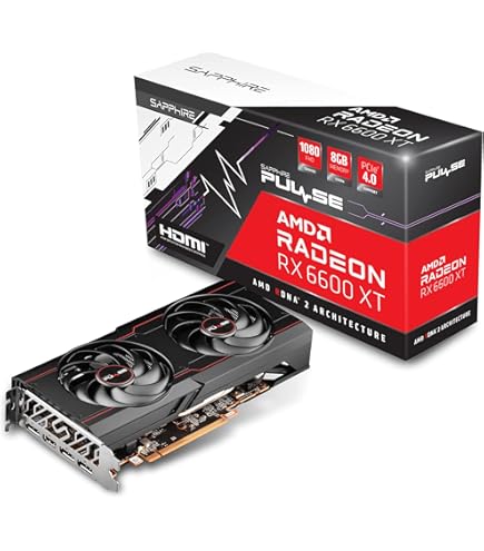 Amazon | Sapphire PULSE Radeon RX 6600 8GB グラフィックスボード