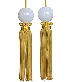 Amazon.co.jp: 掛け軸 小物 風鎮 ふうちん 重り 天然石 オニックス