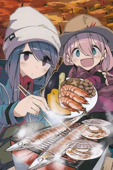 2021冬アニメ - 志摩 リン,各務原 なでしこ　海鮮バーベキュー