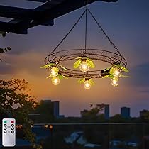 シャンデリア専用です Amazon.co.jp: 電池式屋外シャンデリア、装飾吊り下げペンダント