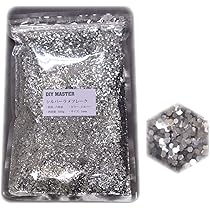 Amazon | DIY MASTER シルバー ラメフレーク 1mm 500g | DIY MASTER