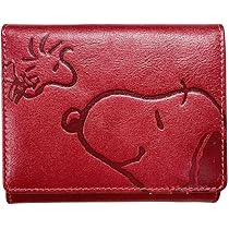 スヌーピー 二つ折り財布 57515 レッド ピーナッツ PEANUTS 財布 レディース 二つ折り ラウンド