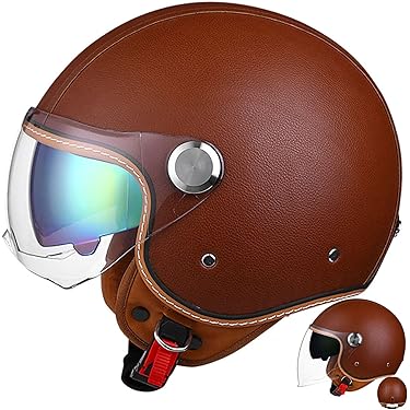 バイク ダブルレンズ ジェットヘルメット 内蔵サングラス　Lサイズ＋レインボー 新品フリーアップジェットダブルレンズレインボーレンズ内蔵