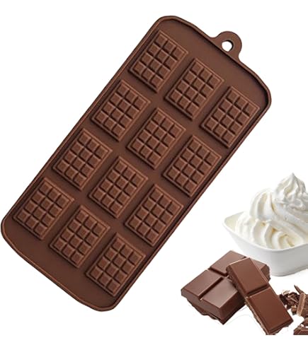 Amazon.co.jp: シリコン型 板チョコ チョコ ミニチョコレート型