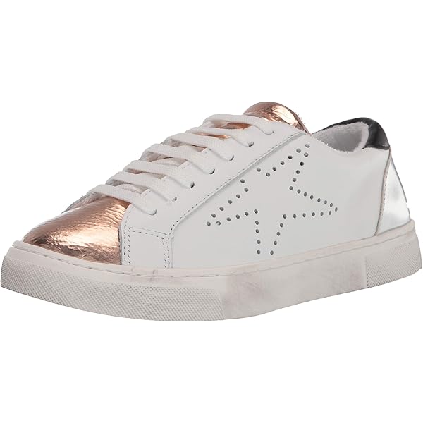 Amazon | Steve Madden womens Rezume Sneaker, White, 7 US