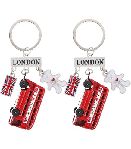 Amazon.co.jp: 英国キーホルダー,イギリス国旗キーホルダー - 車の