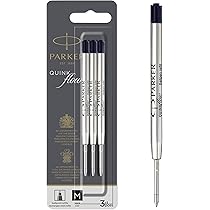 Amazon | parker quinkflow ボールペン インク リフィル 中 字