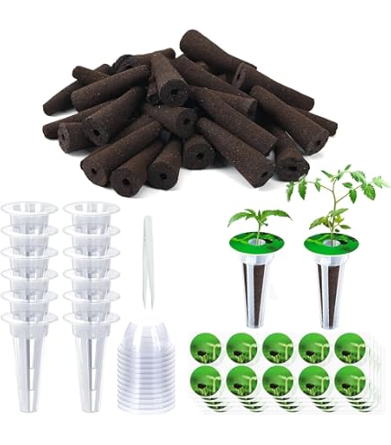 Amazon｜iDOO 水耕栽培キット 備品 スポンジX60 (種子は含まれていませ