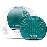 【国内正規品】FOREO LUNA 4 go フォレオ スマートクレンジングデバイス 美顔器 電動洗顔ブラシ シリコーン製 エイジングケア※ (エバーグリーン)