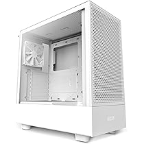 Amazon | NZXT H5 Flow ミドルタワーケース [ White ] CC-H51FW-01