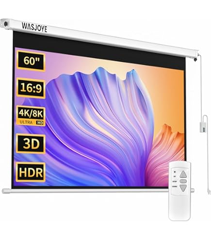 Amazon | AKIA スクリーン 電動タイプ 100インチ 画像比率 16:9