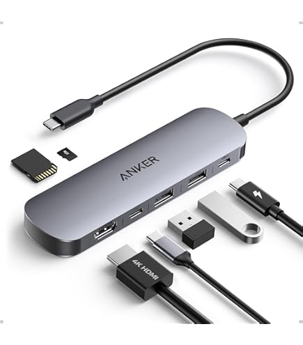 その他 Dell Pro 7-in-1 USB-C Travel Hub DA326 Dell Pro 7-in-1 USB-C Travel Hub - DA326, Black, with HDMI 2.1
