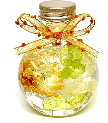 ◆ハーバリウム　344 紫と黄色のバラbottle *.:。✿*゜ ◇ハーバリウム 344 紫と黄色のバラbottle *.:。✿*゜ バラ ハー