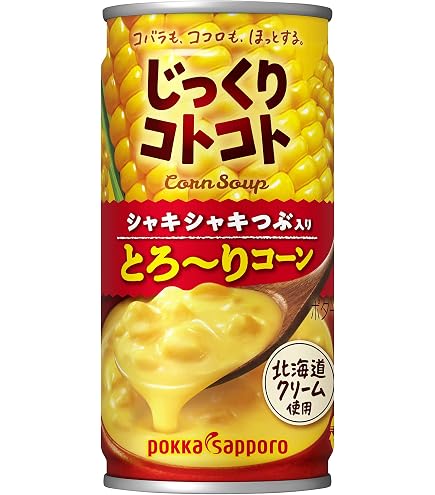 Amazon.co.jp: ポッカサッポロ じっくりコトコト とろ～りコーン 190g