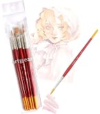 Amazon.co.jp: ホルベイン 画筆セット〔6〕 水彩筆(イタチ混毛) 3本組