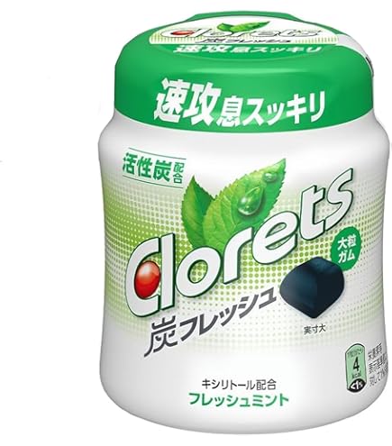 Amazon.co.jp: Mondelez Japan Clorets XP Original Mint Bottle R 4.9