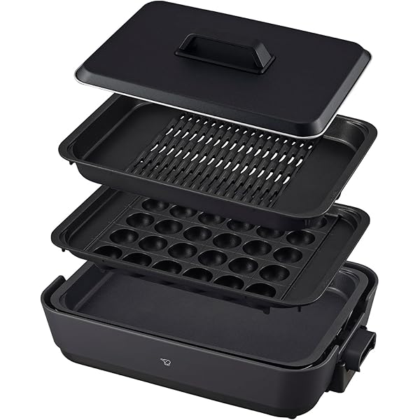 Amazon | パナソニック ホットプレート 3枚タイプ 焼肉プレート 