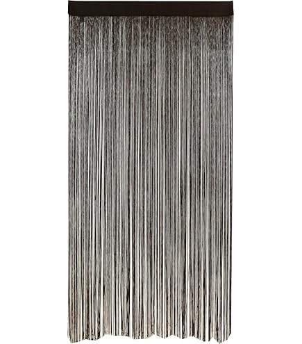 Amazon｜日本製 フリーカット ラメひものれん ストリングスカーテン