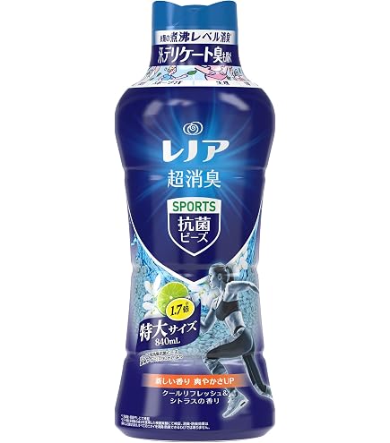 Amazon | レノア 超消臭+ 抗菌ビーズ スポーツ クールリフレッシュ
