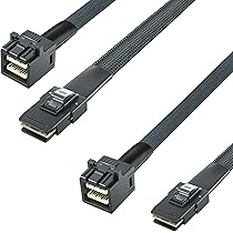 Amazon.co.jp: 10Gtek SFF-8643 to SFF-8087 内部 Mini SAS HD