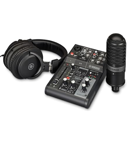 Amazon | ヤマハ YAMAHA ミキサー ライブストリーミングパック 3