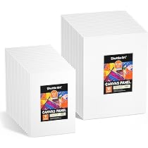 Amazon.co.jp: Shuttle Art キャンバスボード 36枚セット ボールド