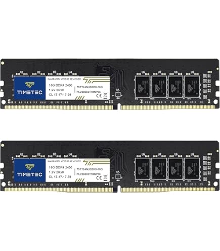 Crucial RAM 32GB Kit (2x16GB) DDR4 2400 MHz CL17 Desktop Memory