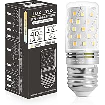 Amazon.co.jp: VENTOTA LED電球 E17 40w 調光 調色 直径30mm 昼光色 昼