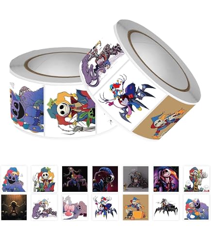 Amazon.co.jp: ALLSTAR. USA ホラー系キャラクター ステッカー シール
