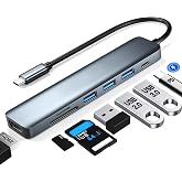 Type C USB ハブ 7-in-1 【 USB3.0 5Gbps高速転送 + 87W PD急速充電 +4K HDMI出力】 マルチポート Type C 変換アダプタ SD/TFカードリーダー搭載 MacBook Pro/Air/iPad Pro