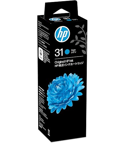 Amazon.co.jp: HP 31 シアン、マゼンタ、イエローインクボトル (3個