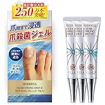 CLEAR STRONG SHOT α Amazon.co.jp: Medicated Nail Sterilizing Gel