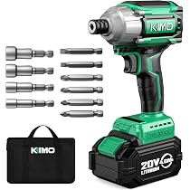 Amazon | KIMO インパクトドライバー セット ビット6本 ソケット4本