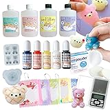 GreenOcean スクイーズ レジンセット まさるのスクイーズレジン スターターキット レジン モールド 初心者 ソフト 原液 着色剤 スターターセット スタートセット プレゼント 親子で 親子 量産系 27772-G