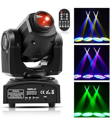 Amazon.co.jp: 150W ムービングヘッドライト 舞台照明 スポットライト