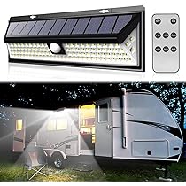 Amazon.co.jp: ソーラーRVポーチライト、118LEDモーターホーム