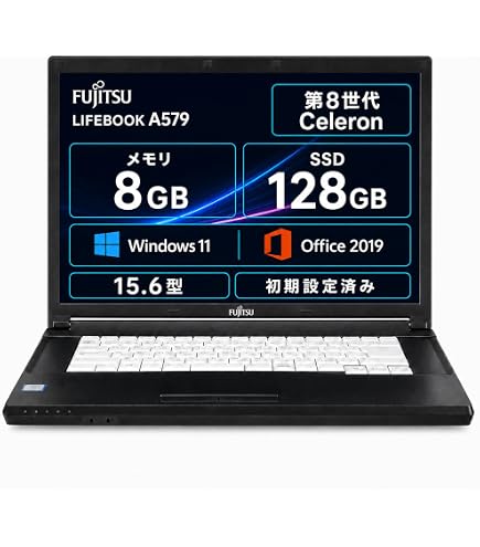Amazon.co.jp: 【整備済み品】ノートPC LIFEBOOK A579/Win11/第8世代