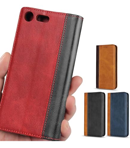 Amazon.co.jp: Xperia XZ Premium SO-04J 上質PUレザーブックケース