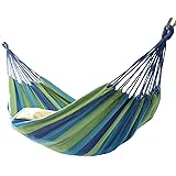Hammock for 2 People, Bed Part Length: Approx. 78.7 x 63.0 inches (200 x 160 cm), Total Length: Approx. 126.0 inches (320 cm)