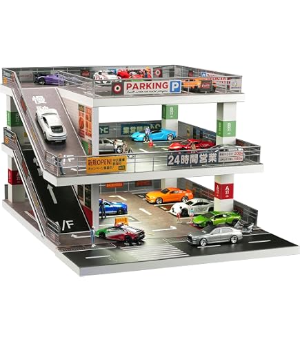 Amazon.co.jp: ビビトル 1/64 ジオラマ ディスプレーケース LEDライト