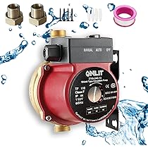 給湯加圧ポンプ Onlit 全自動ブースターポンプ 給湯加圧ポンプ 最大流量75L/min