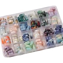 Amazon | 【24色 120個 各5個 シーリングワックス 鉱石 宝石